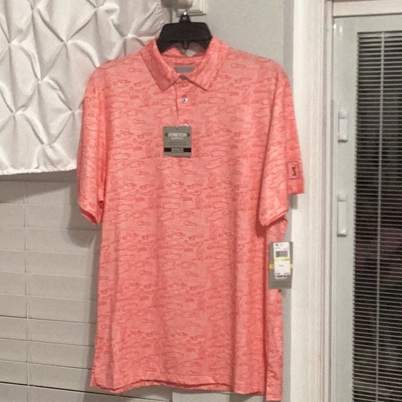 PGA Tour Other - Men's Orange Polo Shirt